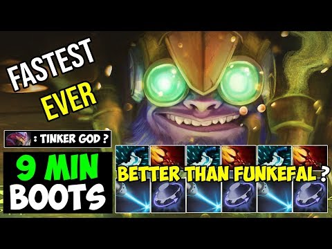 NEW Tinker God!!! Even Better Than funkefal ? - Everything is Calculated + Ultra Fast Hand by vanN