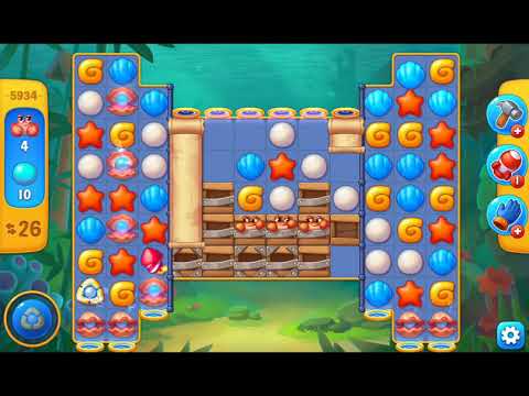 Fishdom 2021 - Level 5934   #playrix #fishdom #gaming
