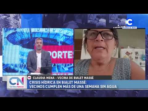 Crisis hídrica en Bialet Massé: vecinos cumplen más de una semana sin agua
