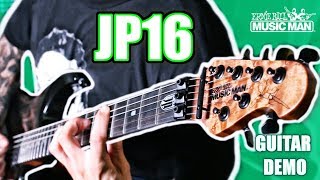 Video thumbnail for 2018 ERNIE BALL MUSIC MAN JP16 GUITAR DEMO by Xander Raymond Charles
