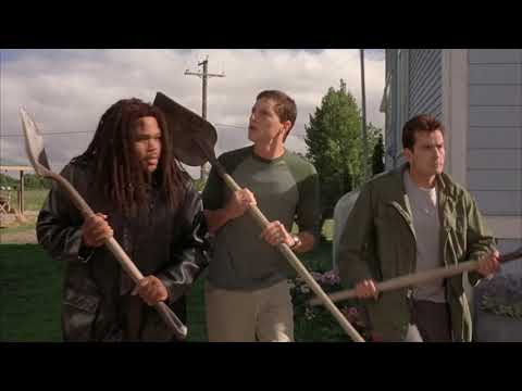 Scary Movie 3 shotgun shovel