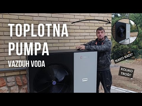 Toplotna pumpa ┃Potrošnja i kako radi Frozzini vazduh voda