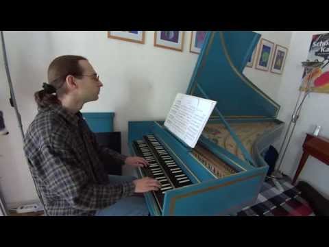 Sainte-Colombe: Les Pleurs. John Moraitis, harpsichord.
