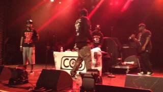 Crooked I live in san diego 2015, no sleep gang