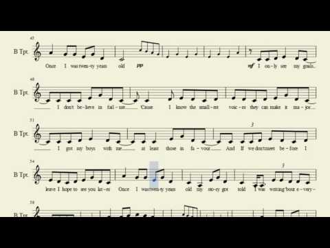 7 Years old Trumpet Lukas Graham