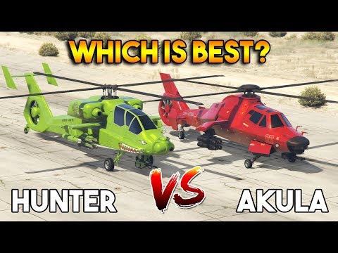 GTA 5 ONLINE : AKULA VS FH-1 HUNTER (WHICH IS BEST?) [UPDATED]