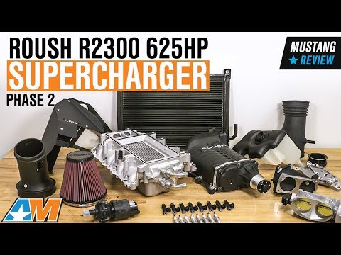 2011-2014 Mustang GT Roush R2300 625HP Supercharger - Phase 2 Kit Review