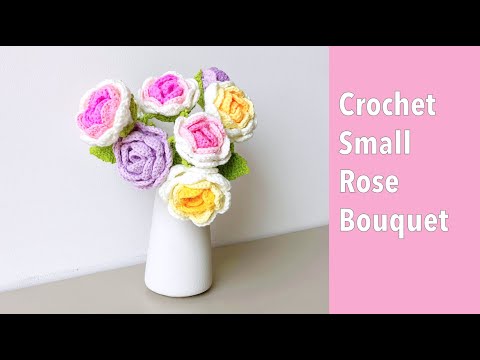 Craft an Enchanting Miniature Garden: Crochet Flowers and Delicate Details