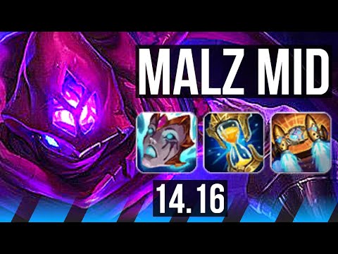 MALZAHAR vs KASSADIN (MID) | 1000+ games, 5/2/9 | EUW Master | 14.16