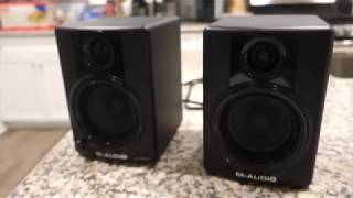 Video thumbnail for M-Audio Studiophile AV 30 (Review) by DoseReviews
