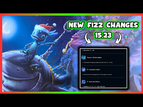 New Fizzz Changes And New Map Are Here! | Fizz Mid vs Syndra 15.23