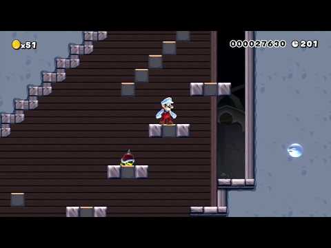 Super Mario Maker Levels: "Invisible Stair Blocks"