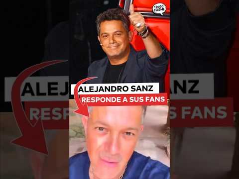 ALEJANDRO SANZ RESPONDS AND DEFENDS HIS FANS #AlejandroSanz #Entertainment #IvetPlaya