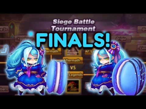All Server Siege Defences Finals! (Summoners War)