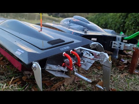 First Run On 8s Oxidean Marine Dominator - Dynimite 3674 1900kv, Oxiden 200a, SMC 4s 135c