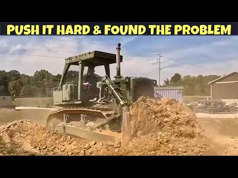 Der Militär-Bulldozer CAT D7G war ein Schnäppchen ... bis er es nicht mehr war