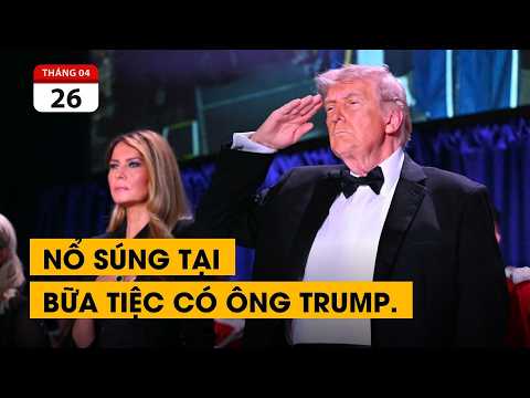 Nổ súng, ông Trump và vợ chạy khẩn cấp. Nghi phạm là 