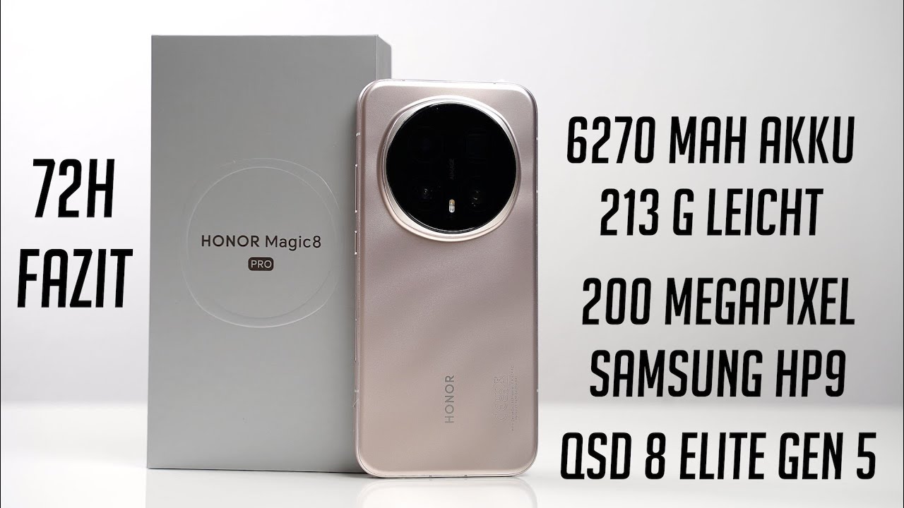 Geiler als gedacht: Honor Magic 8 Pro Unboxing & Eindrücke nach 3 Tagen (Deutsch) | SwagTab