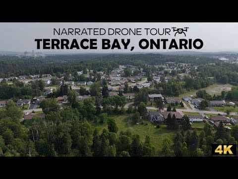 📍Terrace Bay, Ontario 🛩️ 4K Drone