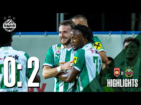 Highlights: FK Dečić Tuzi – SK Rapid