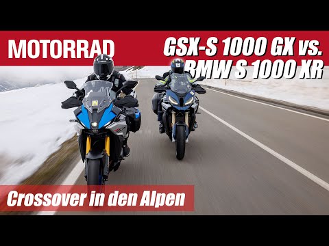 BMW S 1000 XR vs. Suzuki GSX-S 1000 GX | Crossover - Alpen Masters 2024