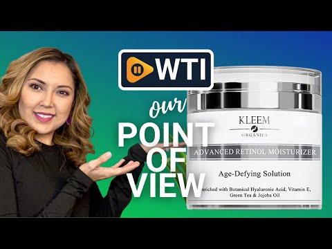 Kleem Organics Retinol Facial Cream - WTI product video review