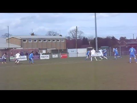 Leiston 1-1 Billericay Town.  Ryman Isthmian League Premier Division.  Mon28Mar2016