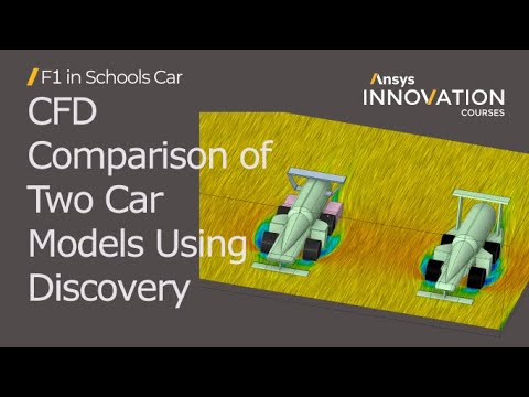 Aerodynamics of an STEM Racing Car Using Ansys - CFD Comparison of Two Car Models - Lesson 4
