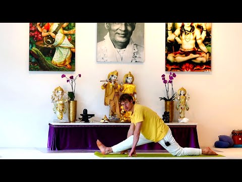 Yogastunde Mittelstufe "Ankommensstunde" mit Adrian - Yoga Vidya Live,  18.03.2022, 17:00 Uhr