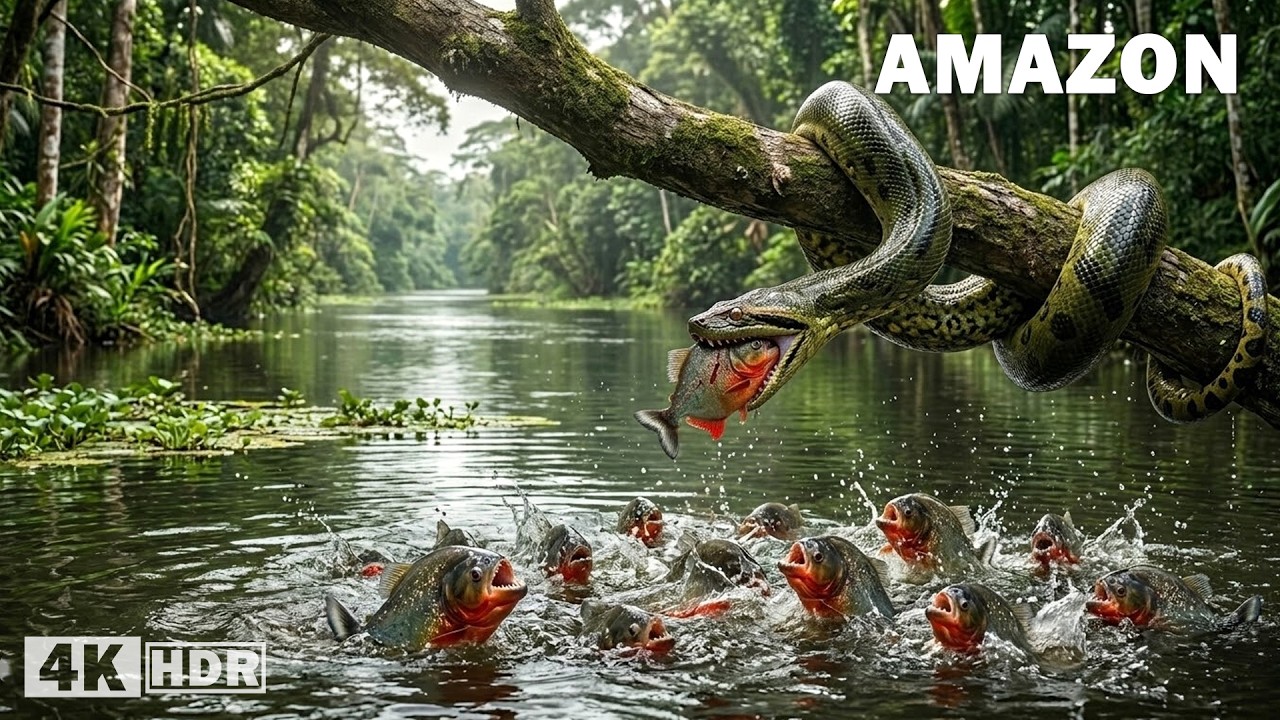 WILD AMAZON | Who is the True King of the Jungle?  | Nature Animal Documentary