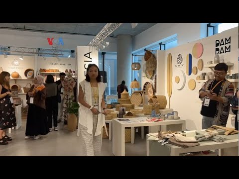VOA - PRODUK HOME DECOR INDONESIA DISUKAI DI AS, TERKENDALA ONGKIR