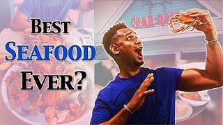 BEST SEAFOOD IN AMERICA? | Travel Vlog | MARYLAND BLUE CRAB