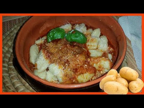 Gnocchi al sugo di pomodoro concentrato - Le Ricette di Zio Roberto