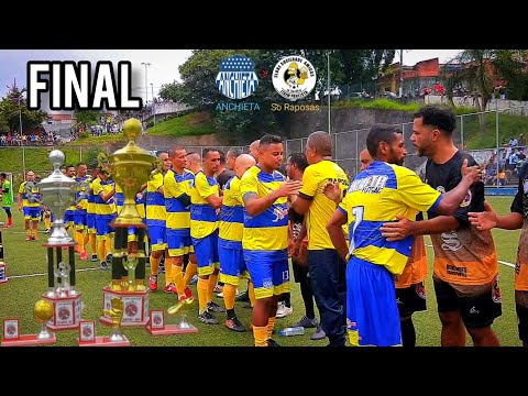 FINAL / SO RAPOSA VS ANCHIETA / CAMPO PARQUE DAS AGUAS / COPA ABOLIÇÃO / AQUI TEVE EMOÇÃO