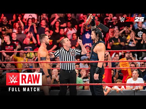 FULL MATCH: Roman Reigns vs. Finn Bálor | Universal Title Match: Raw, August 20, 2018 | Mystic Ninja
