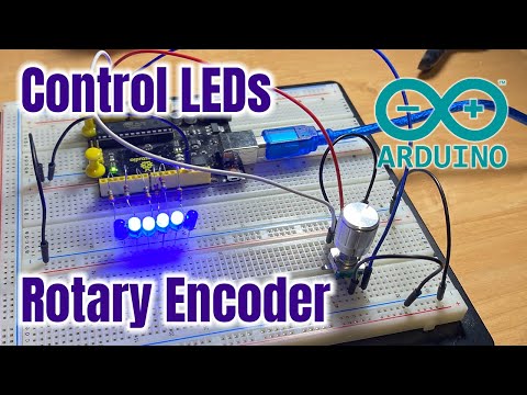 Rotary Encoder with Arduino: Control LEDs | Step-by-Step Beginner's Tutorial