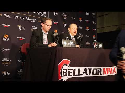 Scott Coker and Jon Slusser Post-Fight Press Conference — Bellator 192