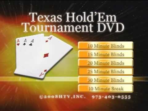Texas Hold' Em Tournament DVD "Poker Blinds Clock"