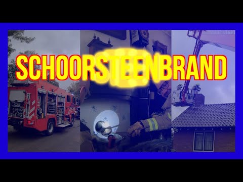 Schoorsteenbrand OudeArnhemseweg  VOLUNTEERS DUTCHFIREFIGHTERS -  BRANDWEER LUNTEREN -