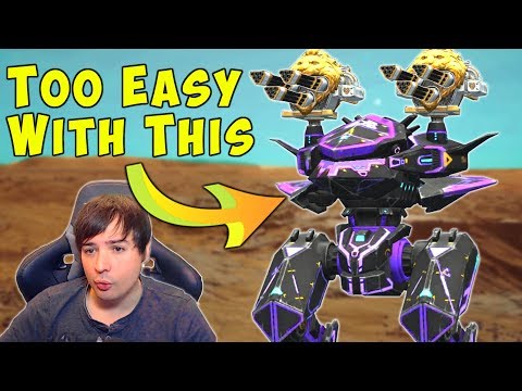TOO EASY with AVENGER AO JUN - War Robots Mk2 Free For All Gameplay WR