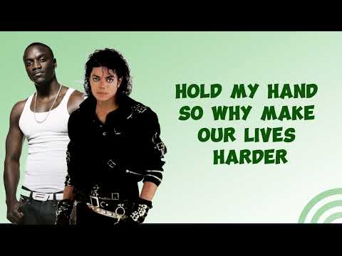 Michael Jackson ft Akon - Hold My Hand (ORIGINAL). Lyrics video