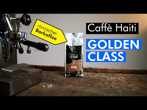 Haiti Caffe Golden Class - ein ELEGANTER römischer Barkaffee für Profis