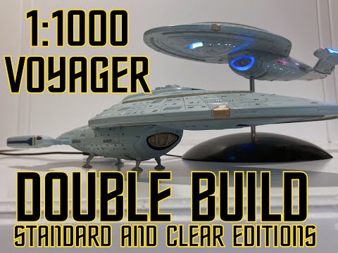 1:1000 Voyager Double Build. Standard and Clear Editions