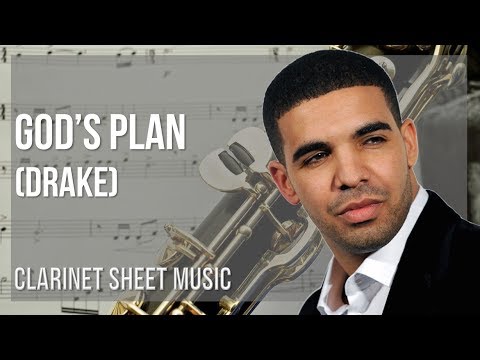 Clarinet Sheet Music: How to play God's Plan by Drake