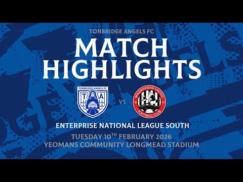 MATCH HIGHLIGHTS | Tonbridge Angels 0-1 Maidenhead United | 10th February 2026