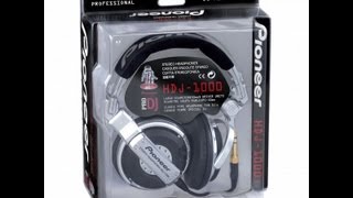 Video thumbnail for Pioneer HDJ-1000 DJ style headphones review! by BCtechB