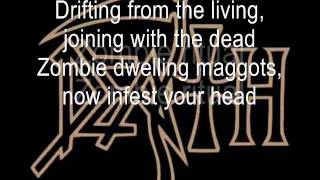 Death - Zombie Ritual with lyrics