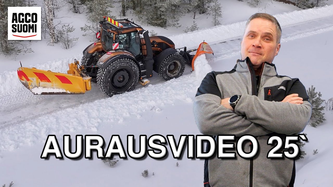 Aurausvideo 25´ - Valtra Q285 ryyditettynä Vuomet alaterällä sekä FMG auroilla