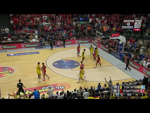 MACCABI TEL AVIV vs. HAPOEL JERUSALEM - Game Highlights