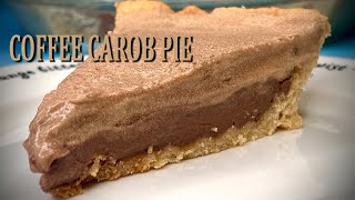 Coffee Carob Pie (Vegan, Gluten Free)